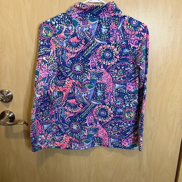 Lilly Pulitzer 1/2 zip - Picture 2 of 4